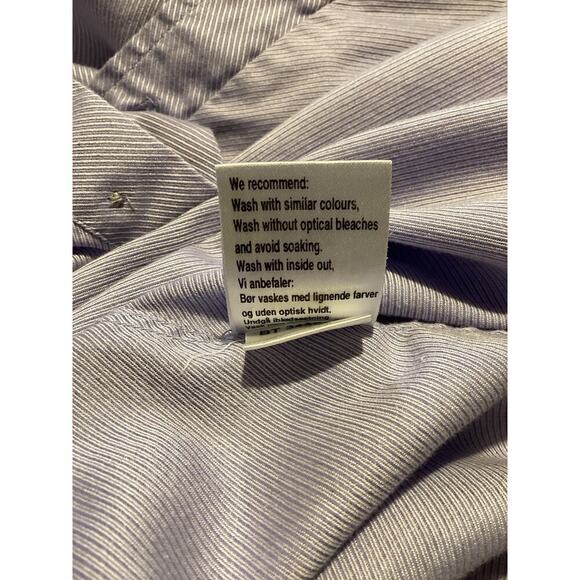 SAND Egyptian Cotton Soft Blue Dress Shirt Size 39 Casual Business Retail $159 - Picture 6 of 6